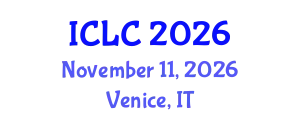 International Conference on Libraries and Civilization (ICLC) November 11, 2026 - Venice, Italy
