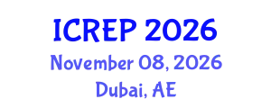 International Conference on Research in Education and Psychology (ICREP) November 08, 2026 - Dubai, United Arab Emirates
