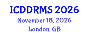 International Conference on Design and Development of Reconfigurable Manufacturing Systems (ICDDRMS) November 18, 2026 - London, United Kingdom