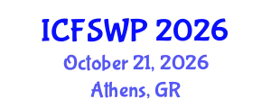 International Conference on Friction Stir Welding and Processing (ICFSWP) October 21, 2026 - Athens, Greece
