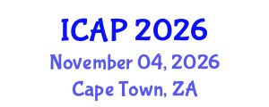 International Conference on Applied Psychology (ICAP) November 04, 2026 - Cape Town, South Africa