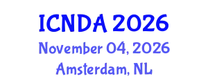 International Conference on Neuropsychiatric Disorders and Autism (ICNDA) November 04, 2026 - Amsterdam, Netherlands