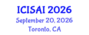 International Conference on Intelligence Systems and Artificial Intelligence (ICISAI) September 20, 2026 - Toronto, Canada