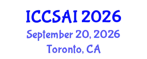 International Conference on Cyber Security and Artificial Intelligence (ICCSAI) September 20, 2026 - Toronto, Canada