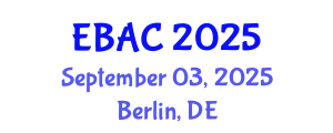 European Burns Association Congress September 03, 2025 - Berlin, Germany
