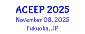 Asia Conference on Environmental Economics and Policy November 08, 2025 - Fukuoka, Japan