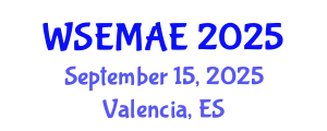 World Summit and Expo on Mechanical and Aerospace Engineering September 15, 2025 - Valencia, Spain