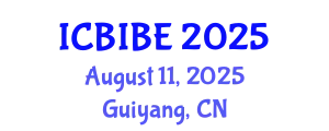 International Conference on Biological Information and Biomedical Engineering August 11, 2025 - Guiyang, China