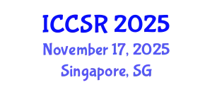 International Conference on Cancer Science and Research November 17, 2025 - Singapore, Singapore