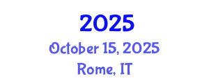 Global Conference on Environmental Science and Technology October 15, 2025 - Rome, Italy