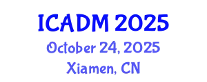 Int'l Conference on Architecture and Disaster Management October 24, 2025 - Xiamen, China
