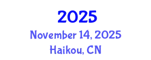 Asia-Pacific Conference on Intelligent Robot Systems November 14, 2025 - Haikou, China