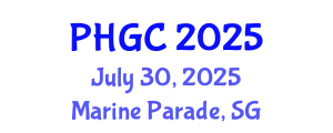 Public Health Global Conference July 30, 2025 - Marine Parade, Singapore