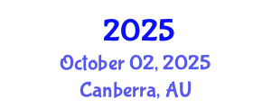 Australian Society of Anaesthetists’ National Scientific Congress October 02, 2025 - Canberra, Australia