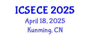International Conference on Smart Energy and Control Engineering April 18, 2025 - Kunming, China
