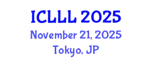 International Conference on Languages, Literature and Linguistics November 21, 2025 - Tokyo, Japan