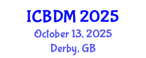 International Conference on Big Data Management October 13, 2025 - Derby, United Kingdom