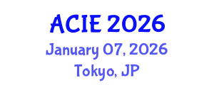 Asia Conference on Information Engineering January 07, 2026 - Tokyo, Japan