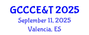 Global Conference on Catalysis, Chemical Engineering & Technology September 11, 2025 - Valencia, Spain