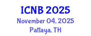 International Conference on Nanomaterials and Biomaterials November 04, 2025 - Pattaya, Thailand