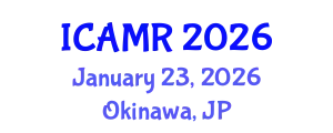 International Conference on Advanced Materials Research January 23, 2026 - Okinawa, Japan