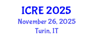 International Conference on Reliability Engineering November 26, 2025 - Turin, Italy