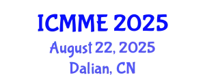 International Conference on Mechatronics and Mechanical Engineering August 22, 2025 - Dalian, China