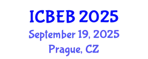 International Conference on Biomedical Engineering and Bioinformatics September 19, 2025 - Prague, Czechia