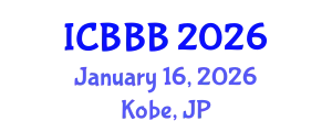 International Conference on Bioscience, Biochemistry and Bioinformatics January 16, 2026 - Kobe, Japan
