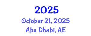 International Conference of Environmental Science and Technology October 21, 2025 - Abu Dhabi, United Arab Emirates