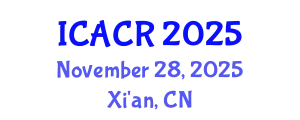 International Conference on Automation, Control and Robotics November 28, 2025 - Xi'an, China