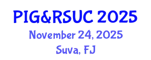 Pacific Islands GIS & Remote Sensing Users Conference November 24, 2025 - Suva, Fiji