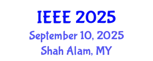 International Conference on Sensors & Nanotechnology (IEEE) September 10, 2025 - Shah Alam, Malaysia