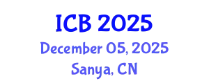 Int'l Conference on Botany December 05, 2025 - Sanya, China