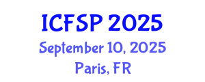 International Conference on Frontiers of Signal Processing September 10, 2025 - Paris, France