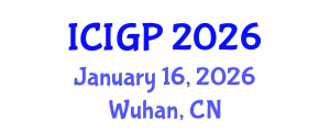 International Conference on Image and Graphics Processing January 16, 2026 - Wuhan, China