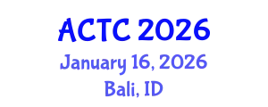 Asia-Pacific Computer Technologies Conference January 16, 2026 - Bali, Indonesia