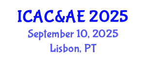 International Conference on Advances in Civil & Architectural Engineering September 10, 2025 - Lisbon, Portugal