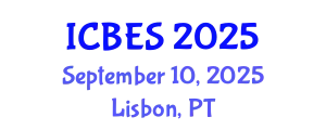 International Conference on Biological and Environmental Sustainability September 10, 2025 - Lisbon, Portugal