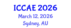 International Conference on Computer and Automation Engineering March 12, 2026 - Sydney, Australia