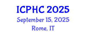 International Conference on Primary Health Care September 15, 2025 - Rome, Italy
