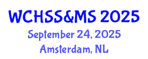 World Congress on Humanities, Social Sciences & Management Studies September 24, 2025 - Amsterdam, Netherlands