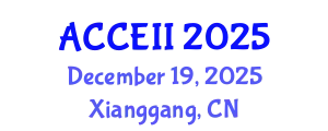Asia Conference on Cognitive Engineering and Intelligent Interaction December 19, 2025 - Xianggang, China