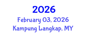 International Conference on Computer Technologies February 03, 2026 - Kampung Langkap, Malaysia