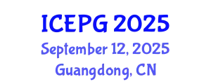 International Conference on Energy, Power, and Grid September 12, 2025 - Guangdong, China