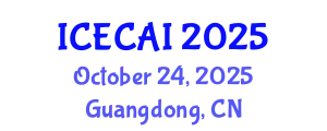 International Conference on Electrical, Control, and Artificial Intelligence October 24, 2025 - Guangdong, China