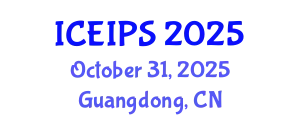 International Conference on Energy Internet and Power Systems October 31, 2025 - Guangdong, China