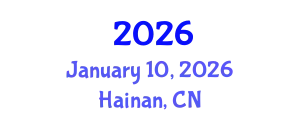 Int’l Conference of Public Health and Preventive Medicine January 10, 2026 - Hainan, China