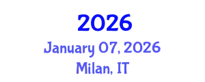 International Conference on Industrial Engineering and Applications January 07, 2026 - Milan, Italy