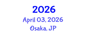 International Conference on Chemical and Biological Sciences April 03, 2026 - Osaka, Japan